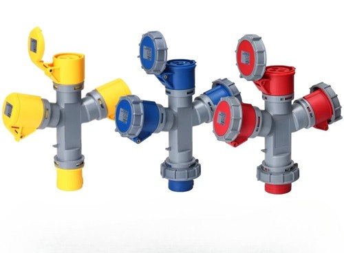 Connettore presa ip67 - connettore, ip67/ip44