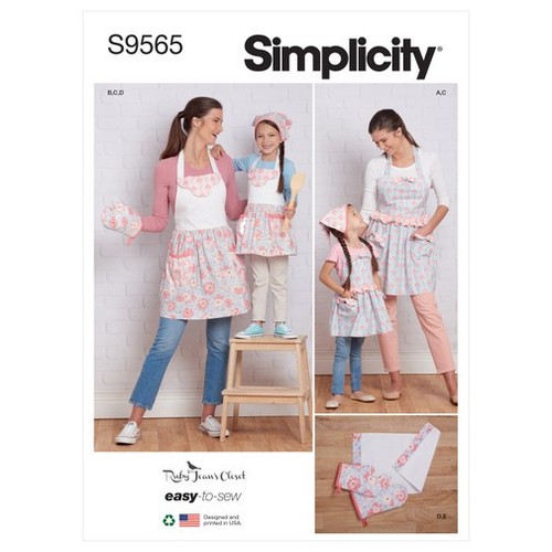 Grembiule simplicity 9565 - grembiule,