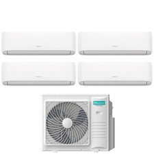 Condizionatore Hisense Quadri Split Inverter Hi-Comfort 7+7+12+12 Con 4Amw105