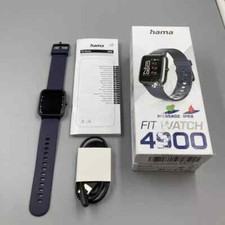 Hama Fit Watch 4900 Blu, Schermo Full Touch, Notifiche, Impermeabile. 187477