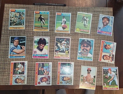 1976 topps baseball cards - 1976,