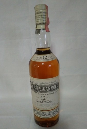 Cragganmore scotch whisky - y,