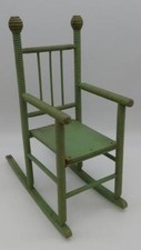 Antica sedia dondolo legno - sedia,