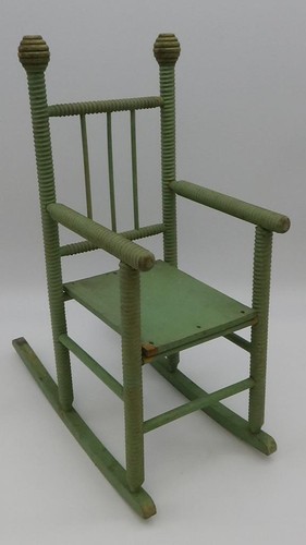 Antica sedia dondolo legno - antica,