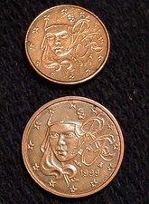 Monete   1 e 2 Cent