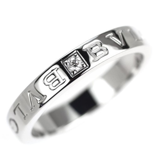 Anello con diamanti bulgari - anello,