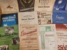 Spartiti pianoforte 1940 - ,