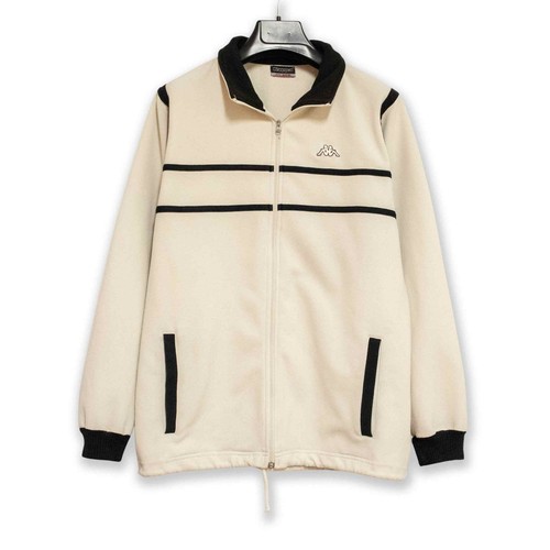 Felpa kappa vintage - beige, con