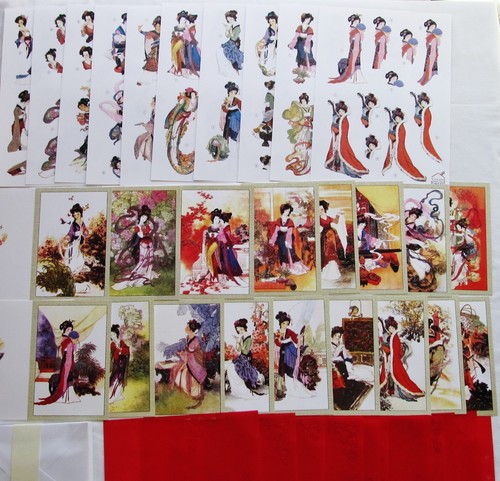 Kit cardmaking ragazza - kit, geisha