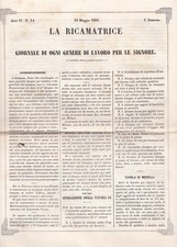 Ricamatrice giornale di - giornale,