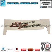 Targhetta Emblema Coperchio Manubrio Piaggio Beverly Sport Touring 350 674608