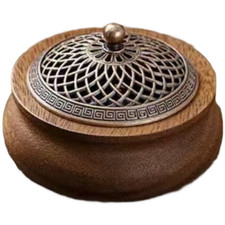Bruciatore di incenso in legno