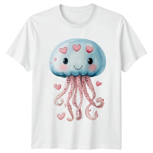 Cute jellyfish ocean life - jellyfish,