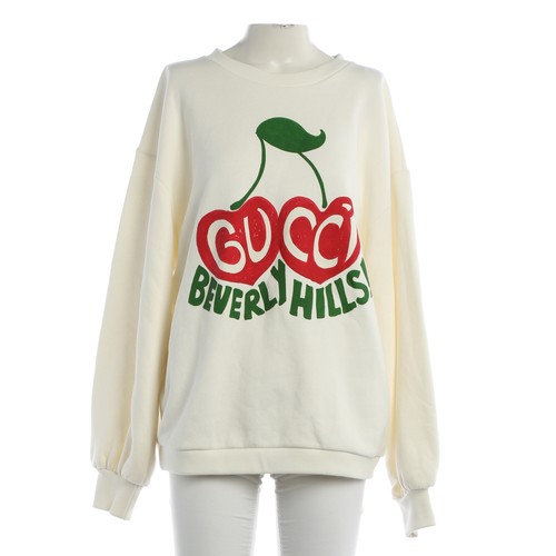 Felpa gucci bianca - felpa,