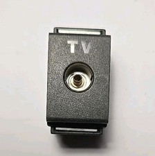 Presa TV  Biticino Living Art 4662D Nero Antracite