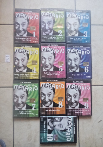Teatro macario 10 - 10, dvd
