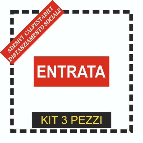 Adesivo calpestabile entrata - adesivo,