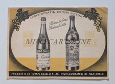 VINO BAROLO & CHINATO BORGOGNO PIEMONTE - Listino 1972 Cartolina Pieghevole