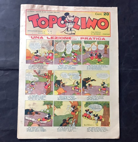 Topolino giornale 134 - topolino,