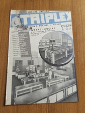 1938 TRIPLEX ITALIANA CUCINE A