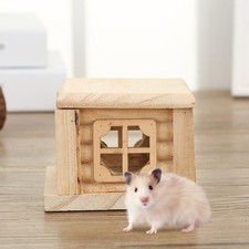 Casa per criceti in legno