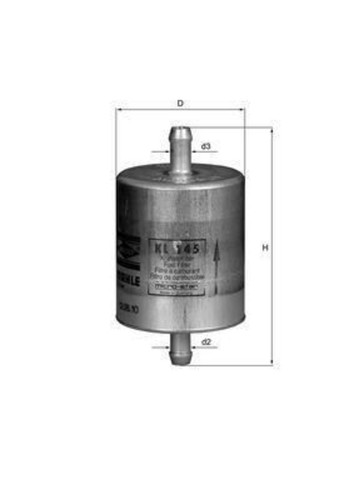Filtro carburante mahle per - filtro,