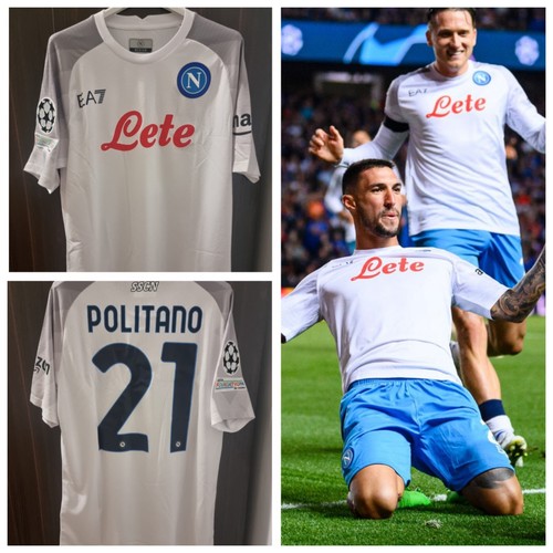 Maglia calcio napoli politano - calcio,
