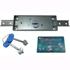 SERRATURA doppia mappa per SERRANDE SECUREMME CENTRALE CHIAVE SECURMAP 156x56 mm