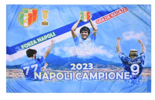 Bandiera napoli scudetto - bandiera,