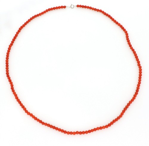 Collana con corallo - , e