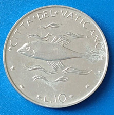 ?? CITTA' DEL VATICANO ?? MONETA COIN 10 LIRE 1972 PAPA PAOLO VI PAULUS VI