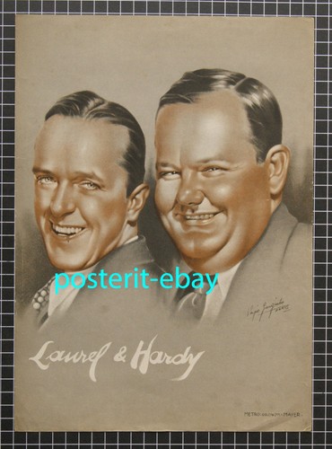 Ritratto laurel hardy art - di,