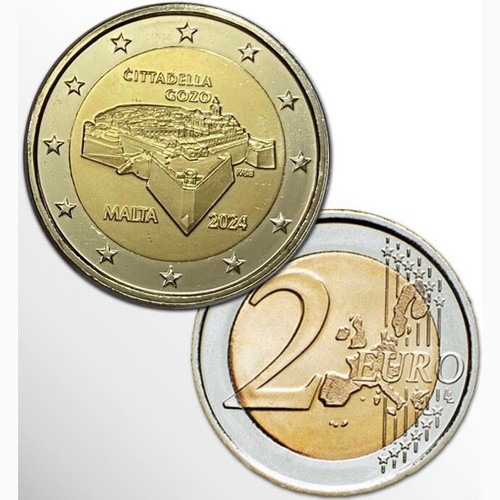 Euro commemorativo malta - €,