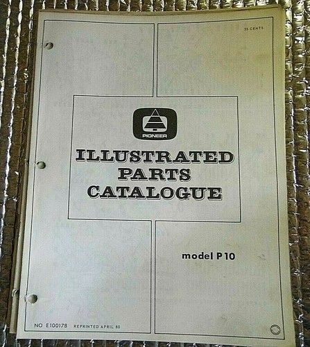 Catalogo elenco ricambi