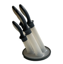 Guzzini - Ceppo portacoltelli con 4 coltelli