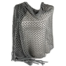 Sciarpa grigia traforata donna