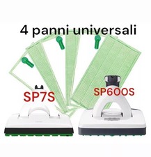 4 PANNI STRACCI PULILAVA FOLLETTO SP600s SP7s VK220s VK7s UNIVERSALI SOFT 
