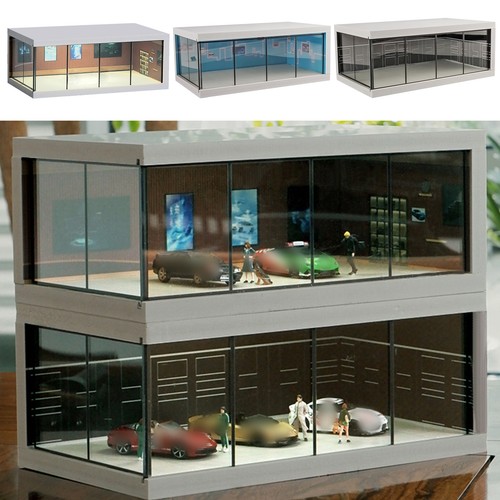 Scale diecast car garage - 1/64,