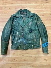 Giacca di pelle Diesel stile