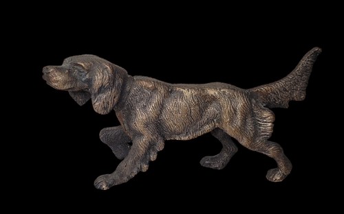 Figurine dog spaniel - figurine,
