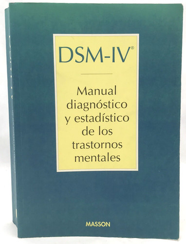 Dsm manual diagnostico - diagnostico, y