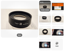 OLYMPUS VM 0,75x OBIETTIVO