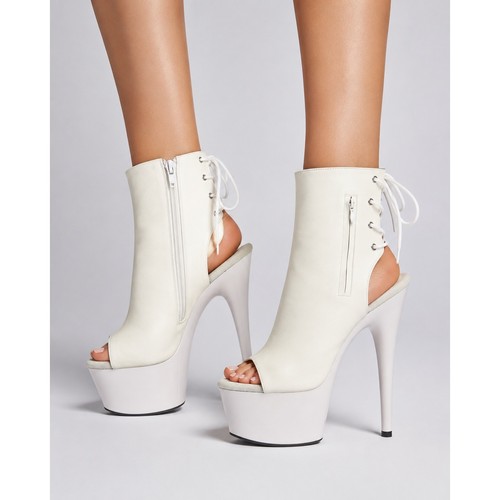 Stivaletti stringati pleaser - stivaletti,