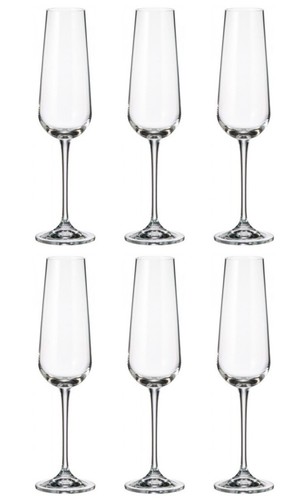 Bohemia set calici flute 220 - calici,