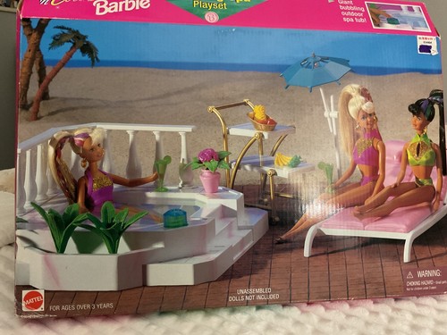 Barbie bubbling spa - barbie,