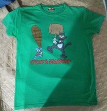 T-SHIRT MATT GROENING THE SIMPSON - GRATTACHECA E FICHETTO - TAGLIA S