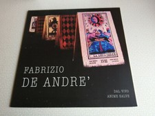 FABRIZIO DE ANDRE' - DAL VIVO