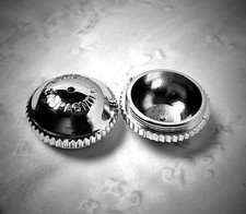 2x Tappi pedali Campagnolo vintage DUST CAPS NUOVO SUPER RECORD GRAN SPORT NEW