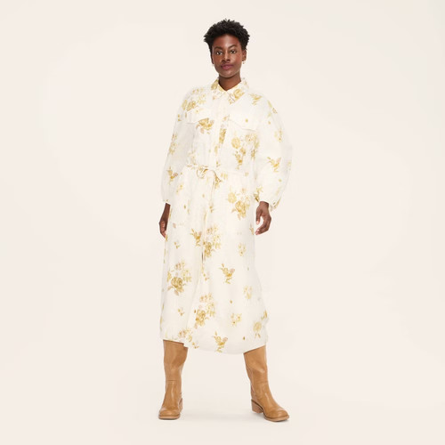 Abito camicia midi utility - abito,