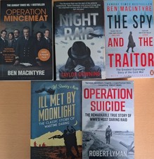 5 x Military Book Bundle